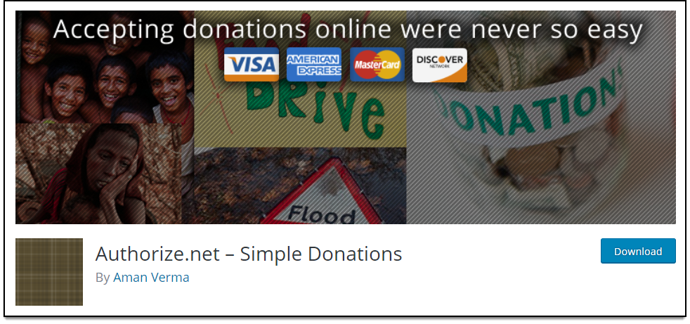 Die besten kostenlosen WooCommerce Authorize.Net-Plugins | Authorize.net - Einfache Spenden Top Free WooCommerce Authorize.Net Plugins | Authorize.net - Simple Donations