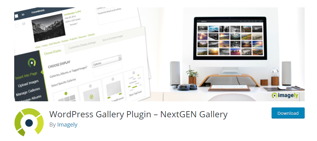 NextGEN Gallery for WordPress Portföy eklentileri makalesinin ekran görüntüsü