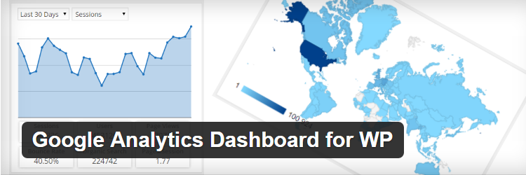 Dashboard di Google Analytics per WP gratis Plugin WordPress più popolari