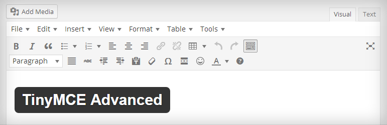 TinyMCE Advanced Plugin WordPress gratuiti più popolari