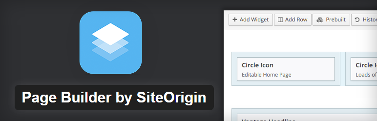 Page Builder di SiteOrigin gratuito Plugin WordPress più popolari