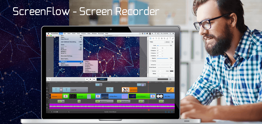 ScreenFlow-Bildschirmaufzeichnungssoftware für Mac