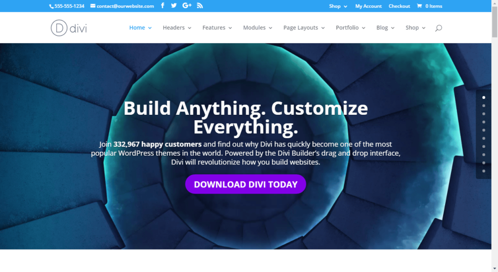 Divi Премиум адаптивные темы WordPress