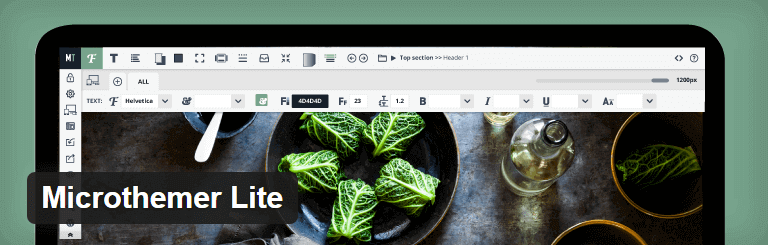 Плагин Microthemer Lite для редактирования тем WordPress