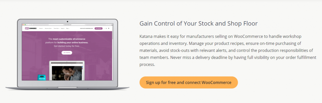 Katana WooCommerce Bestandsverwaltungslösung