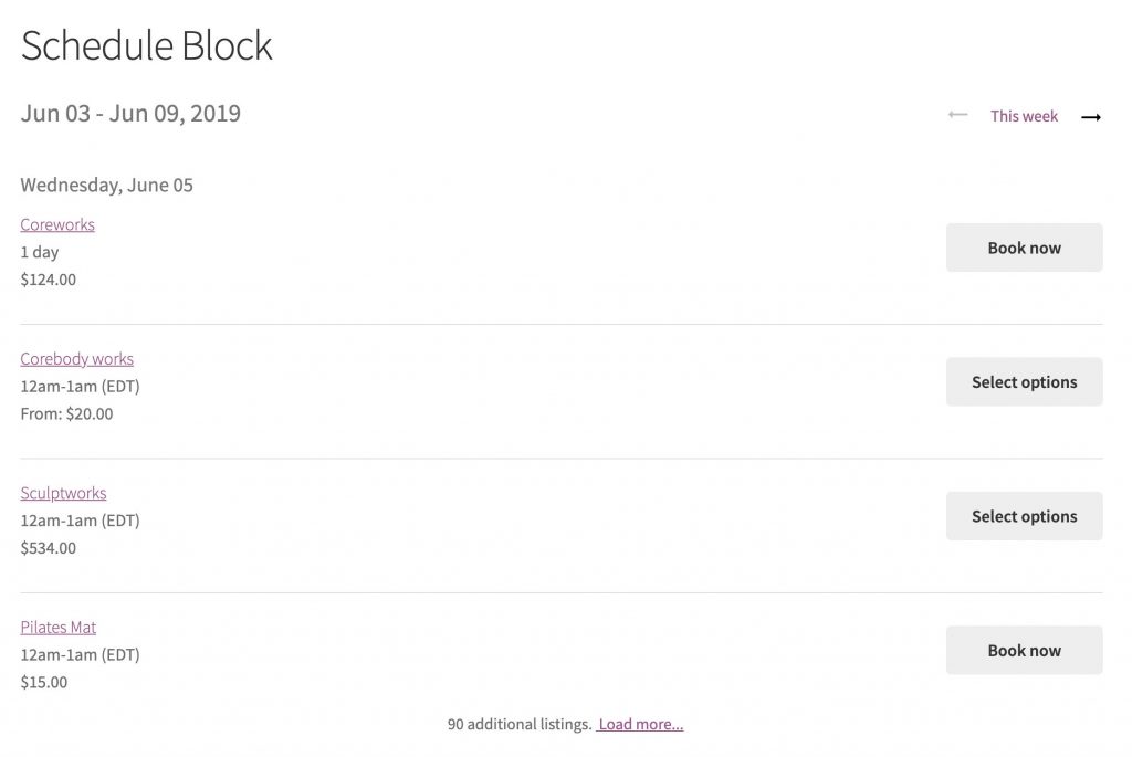 WooCommerce Bookings-Plugin