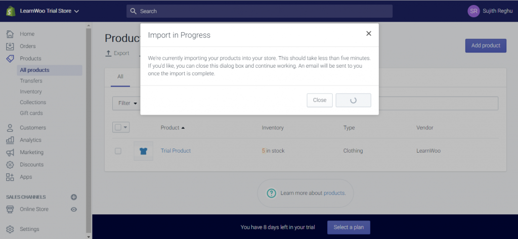 WooCommerce zu Shopify