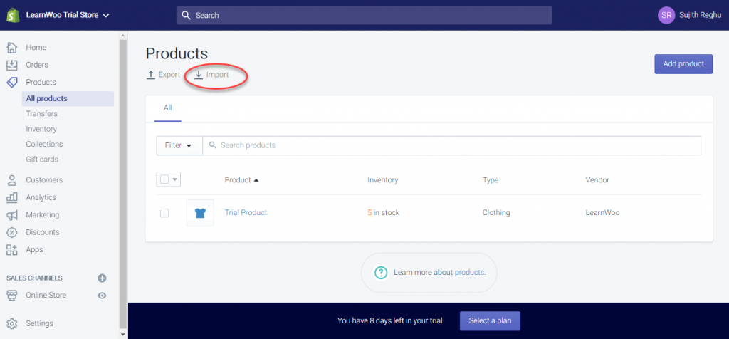 WooCommerce zu Shopify