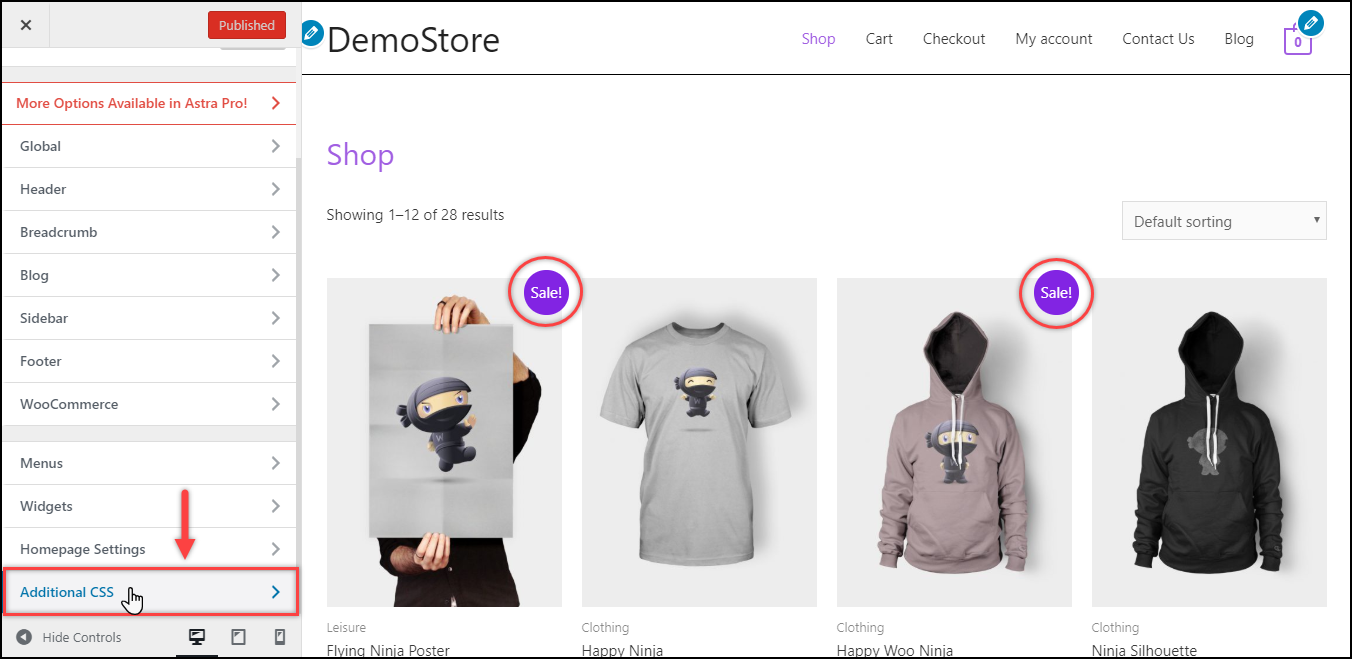 Remove WooCommerce Sale Badge | WordPress Additional CSS Setting