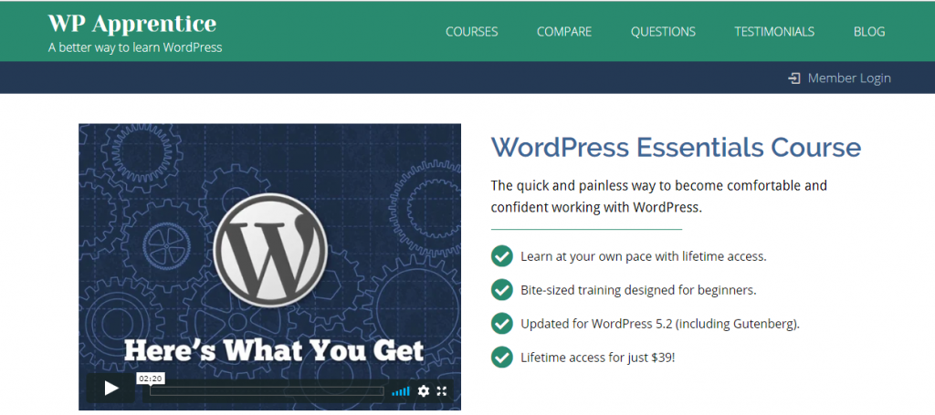 WordPress-Kurse für Anfänger