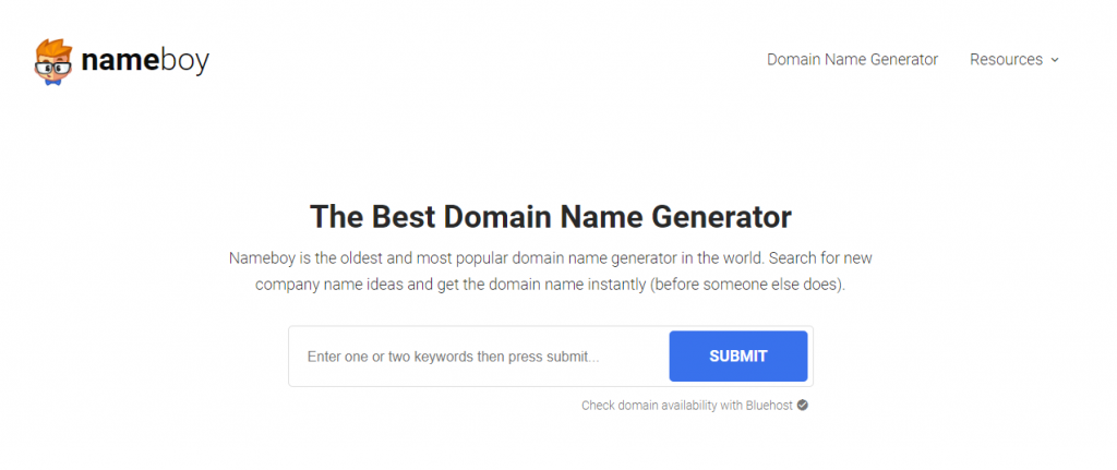 Generatoren für Domainnamen