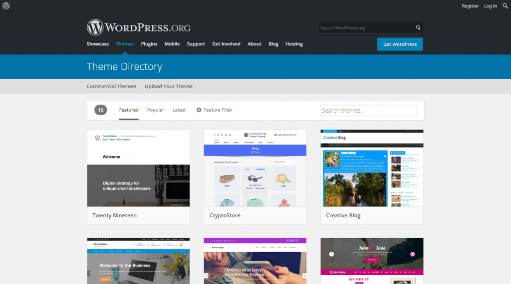 Weebly gegen WordPress