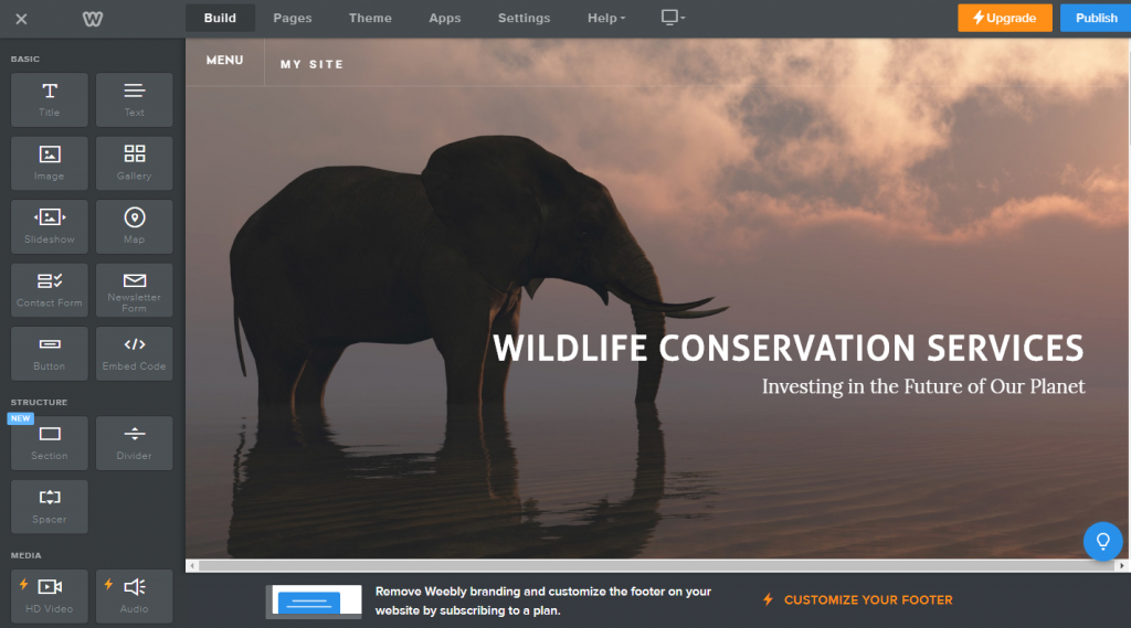 Weebly gegen WordPress