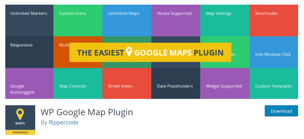 WordPress Google Maps-Plugins