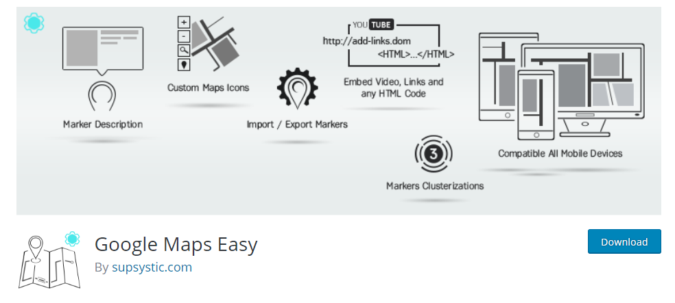 WordPress Google Maps-Plugins