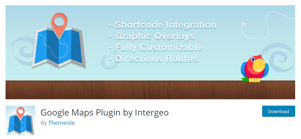 WordPress Google Maps-Plugins.