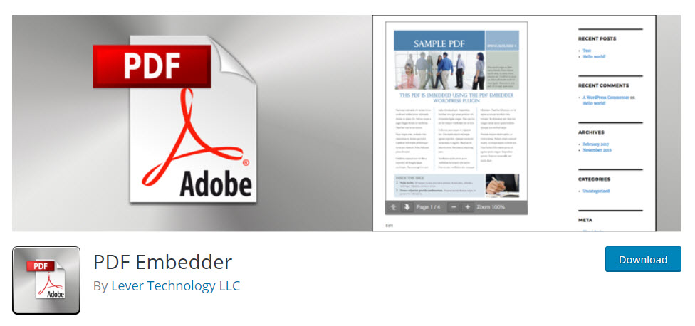 PDF in WordPress einbetten