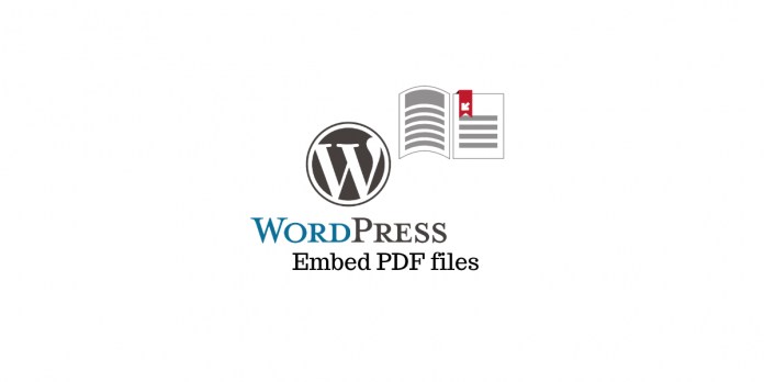 Embed PDF files in WordPress