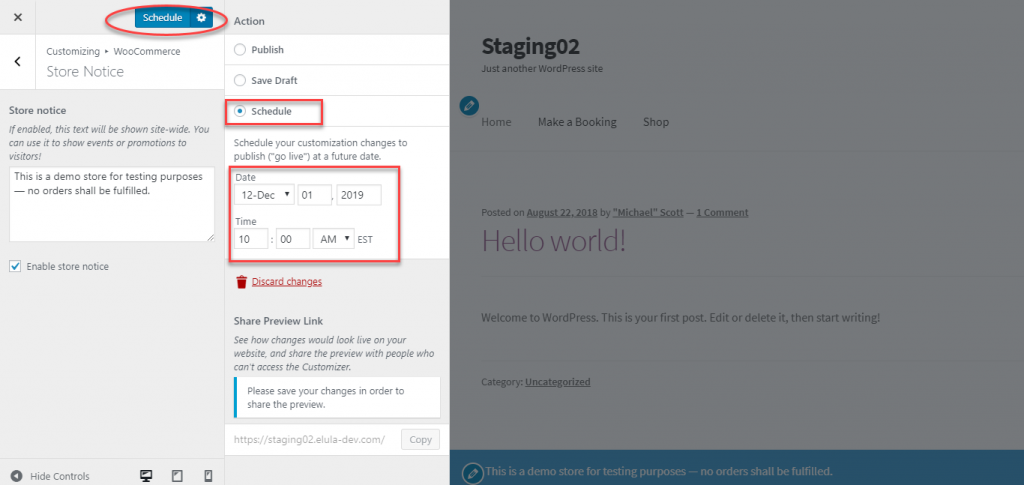Personalizzatore WooCommerce