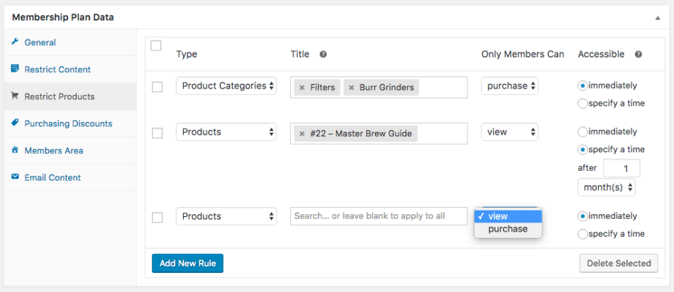 Plugin per le iscrizioni a WooCommerce