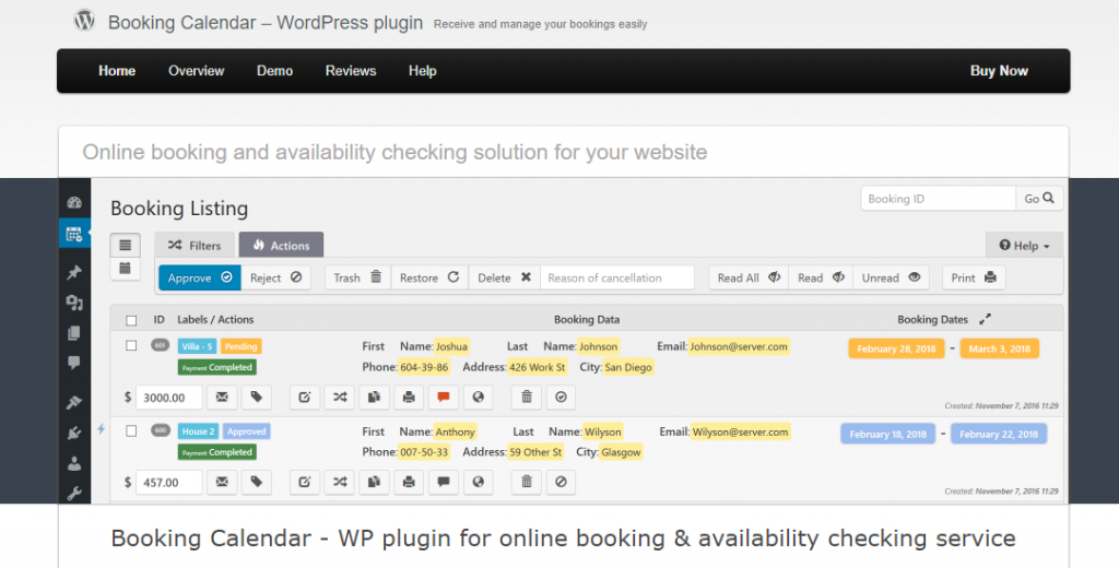 WooCommerce 예약 플러그인