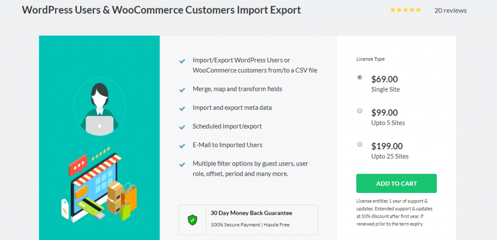 WooCommerce Müşterisi / Sipariş CSV Dışa Aktarma Eklentileri