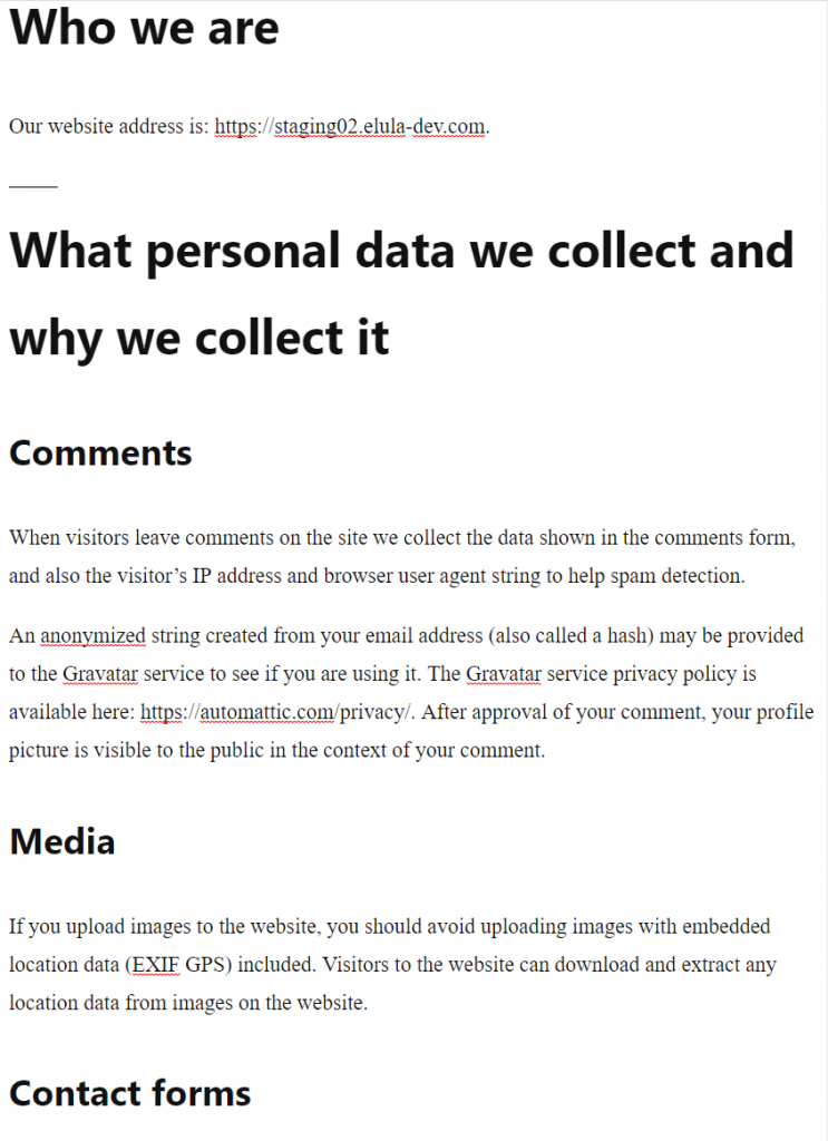 GDPR uyumluluğunu sağlayın.