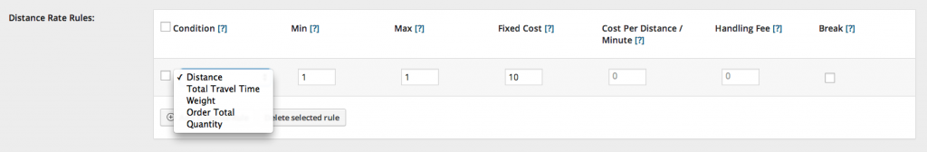 WooCommerce อัตราค่าจัดส่งคงที่