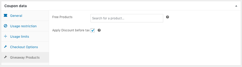 Coupons WooCommerce