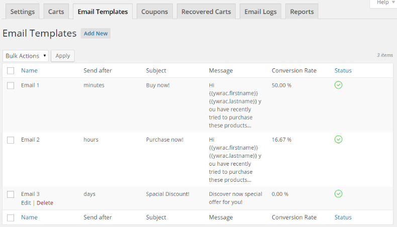 Plugin email tindak lanjut WooCommerce terbaik