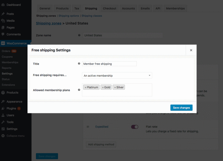 Плагин членства в WooCommerce
