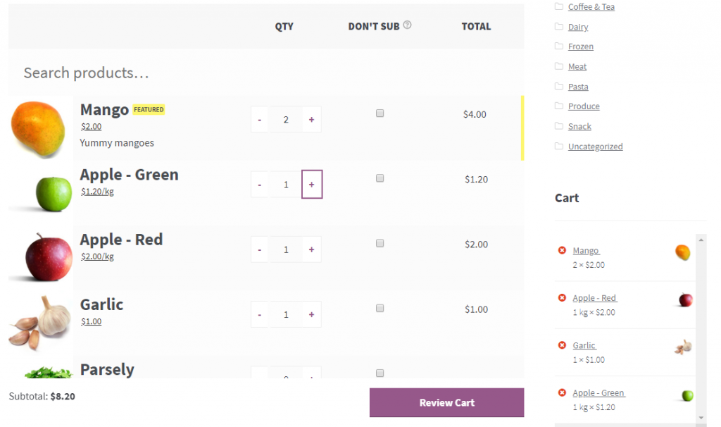 Plugins de pedido rápido do WooCommerce