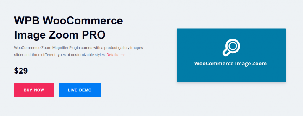WooCommerce Image Zoom-Plugins