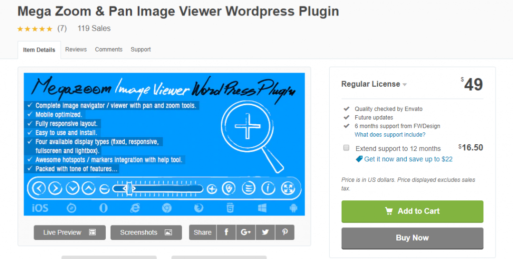 WooCommerce Bildzoom-Plugins
