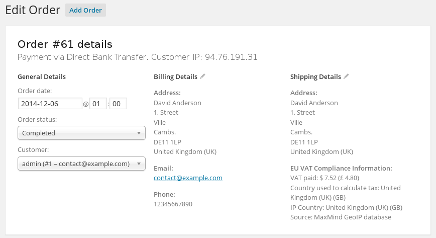 ปลั๊กอินยกเว้นภาษี WooCommerce