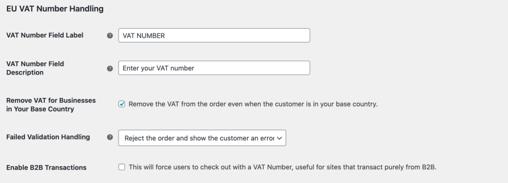 ปลั๊กอินยกเว้นภาษี WooCommerce