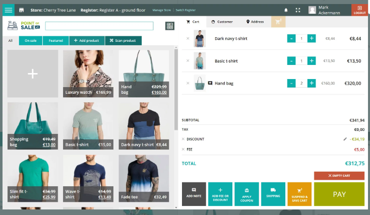 الإضافات WooCommerce Point of Sale (POS)