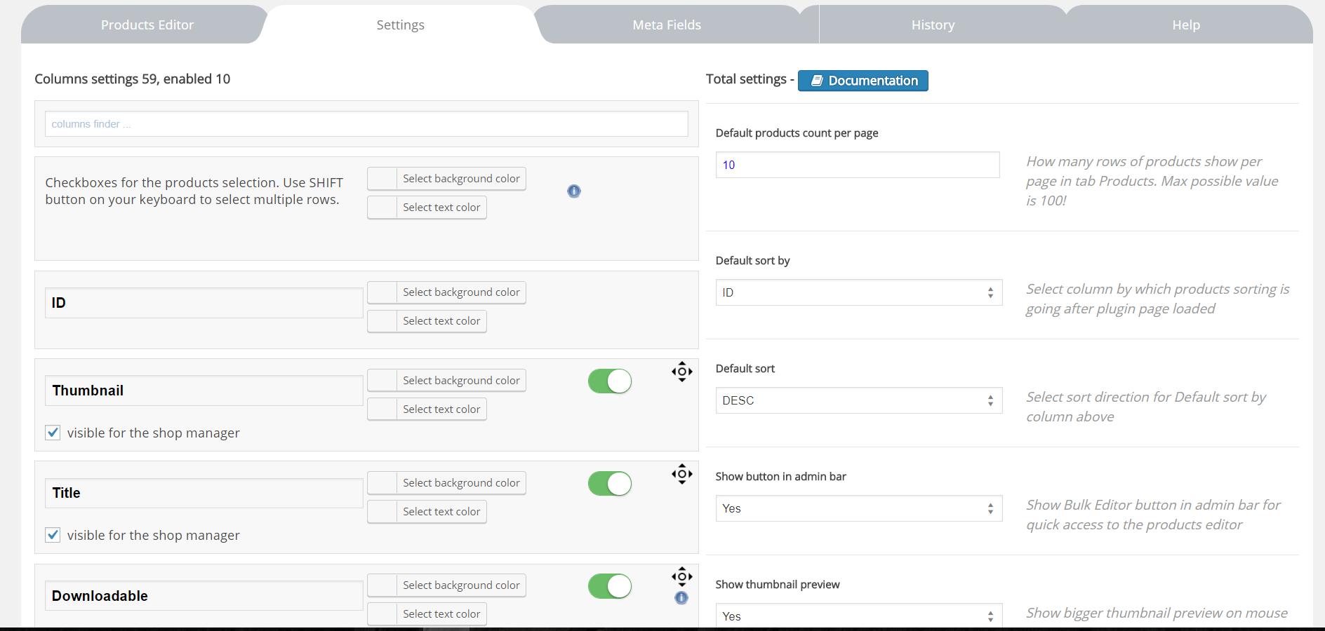 Complementos de edición masiva de WooCommerce