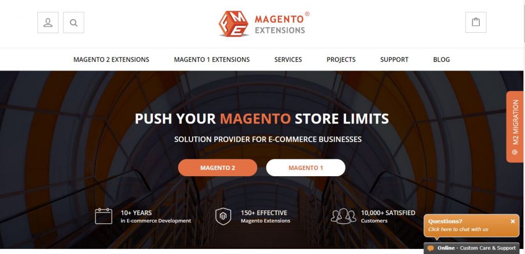 Aplicaciones Magento