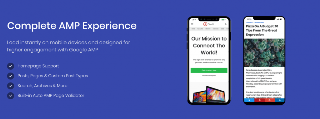 Amp WordPress 插件