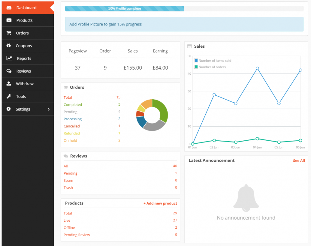 Place de marché multi-fournisseurs utilisant WooCommerce