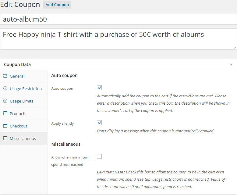 Plugin gratuiti per sconti WooCommerce