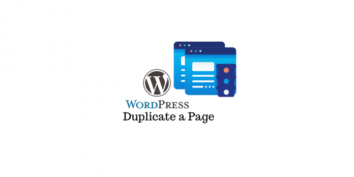 Dupliquer une page WordPress Duplicate a WordPress page