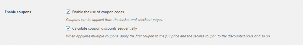 ajouter des coupons