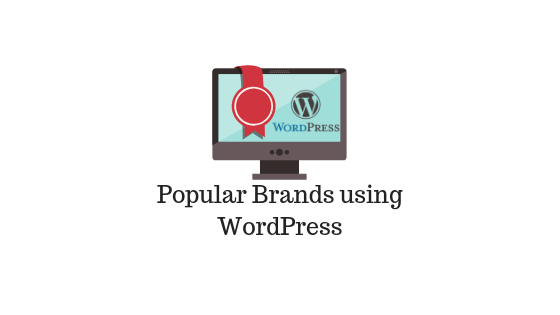 Popular Brands Using WordPress