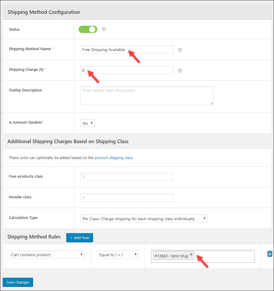 WooCommerce 免费送货 |高级统一运费方式 WooCommerce 设置 WooCommerce Free Shipping | Advanced Flat Rate Shipping Method WooCommerce settings