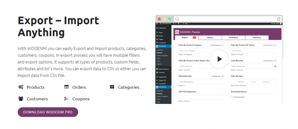Complementos de exportación de pedidos de WooCommerce
