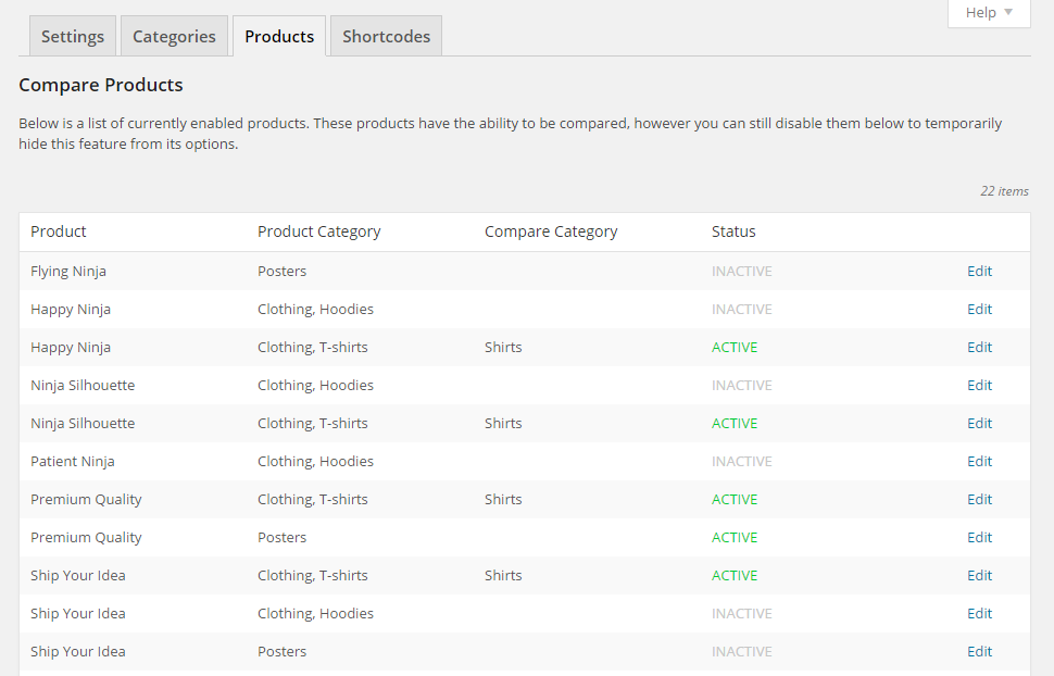 WooCommerce-Produktvergleichs-Plugins