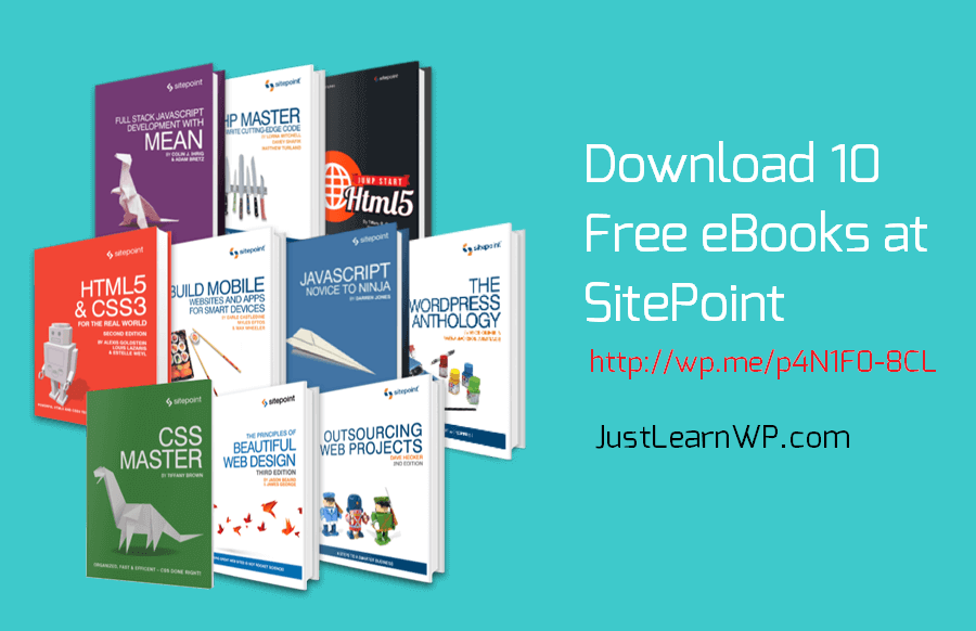 10 ebook gratuiti di WebDesign SitePoint Premium