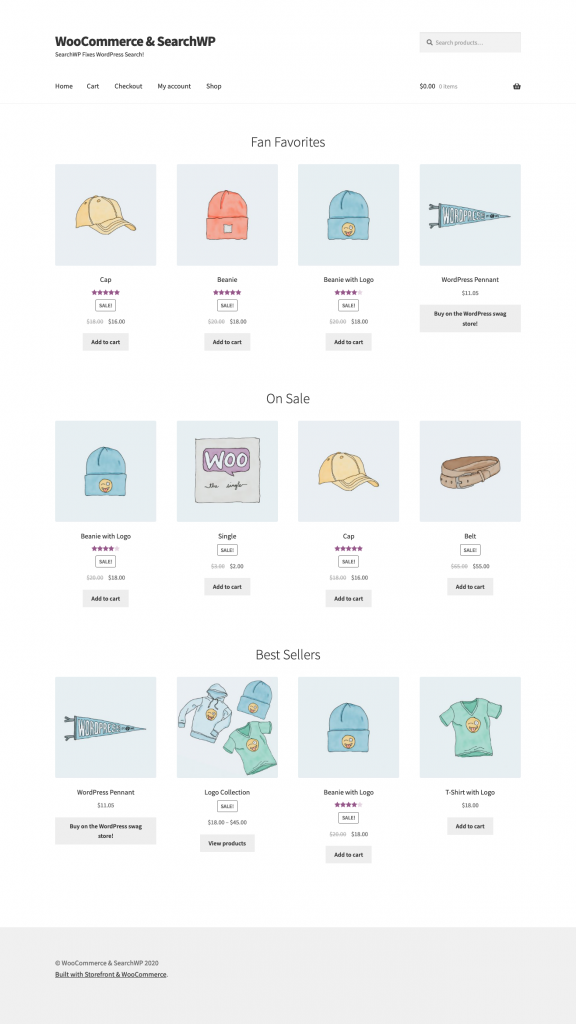 WooCommerce 검색 플러그인